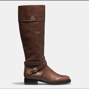 Coach Elm Mahogany Riding Boot